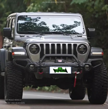 Wrangler JL Front Bumper Upgrade for Off-Road Use