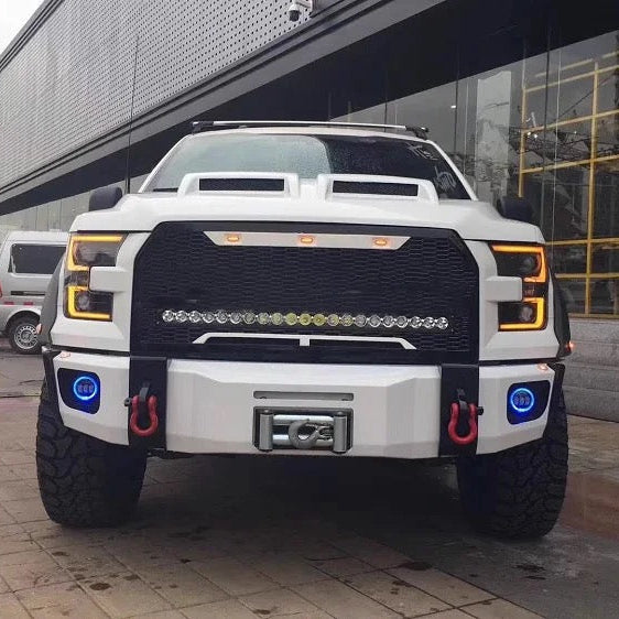 Ford F-150 Raptor Front Bumper Upgrade for Off-Road Use