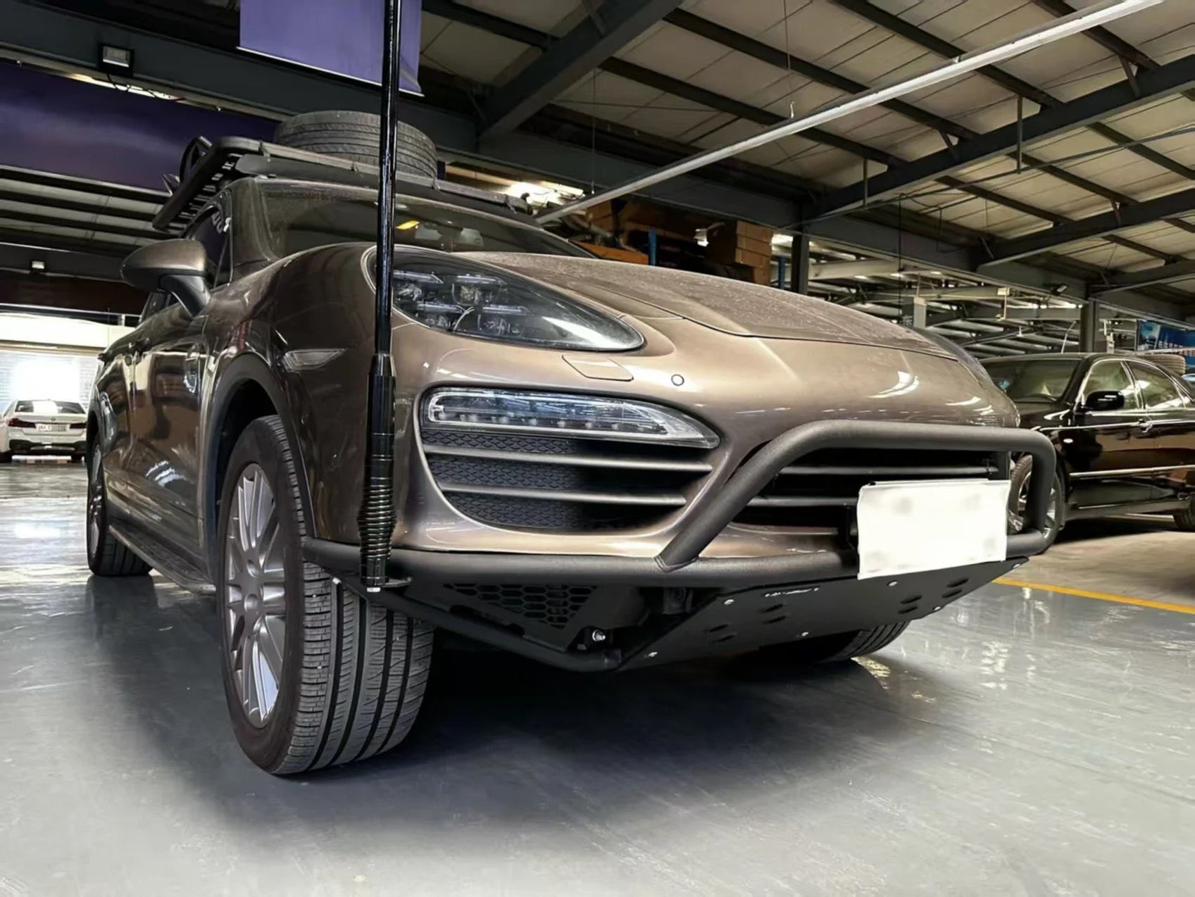 Porsche Cayenne 958 Front Bumper Upgrade for Off-Road Use
