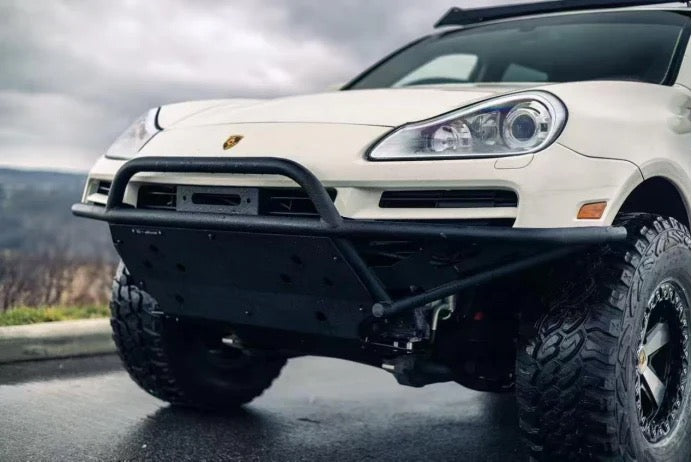 Porsche Cayenne 957 Front Bumper Upgrade for High-Clearance Off-Road Builds