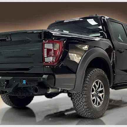 F-150 Raptor Rear Bumper Upgrade with Winch Tray Design