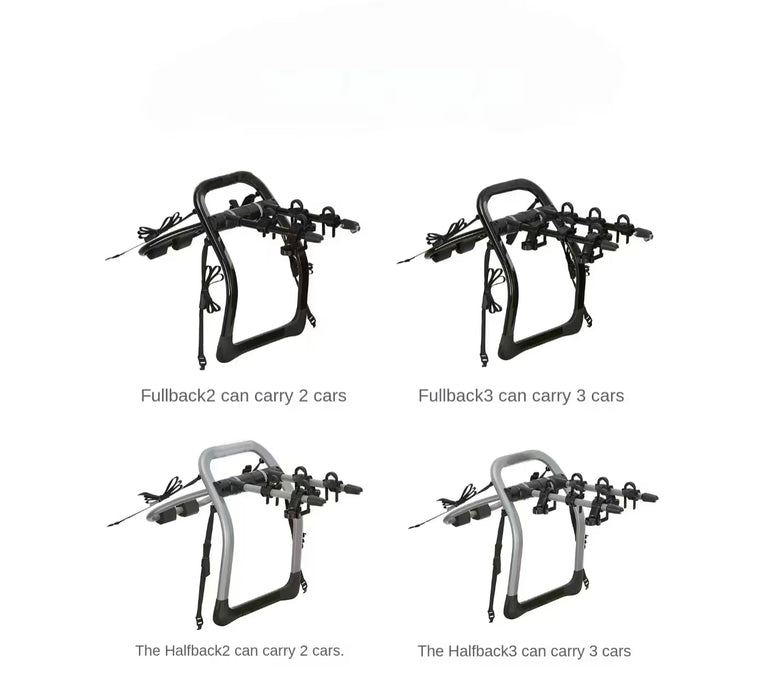 Fullback Car Trunk Bike Rack Sturdy Rear Mount for Sedans and SUVs Easy to Install