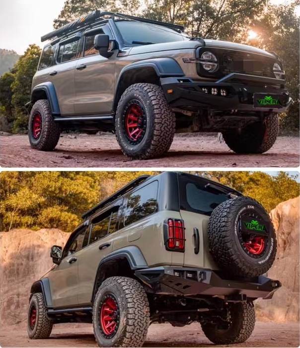 Tank300 Front and Rear Side Bars Pillager Bumper