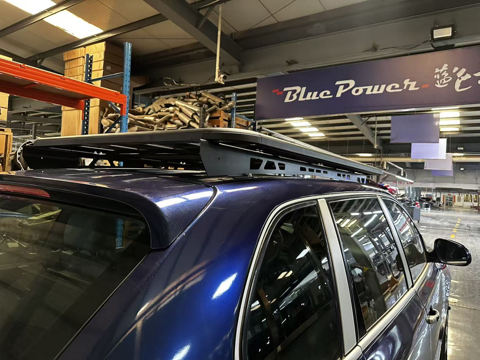 High-Quality Flat-Style Off-Road Roof Rack for Porsche Cayenne 955 – Low-Profile Carbon Steel & Aluminum Alloy Cargo Platform | Vipera