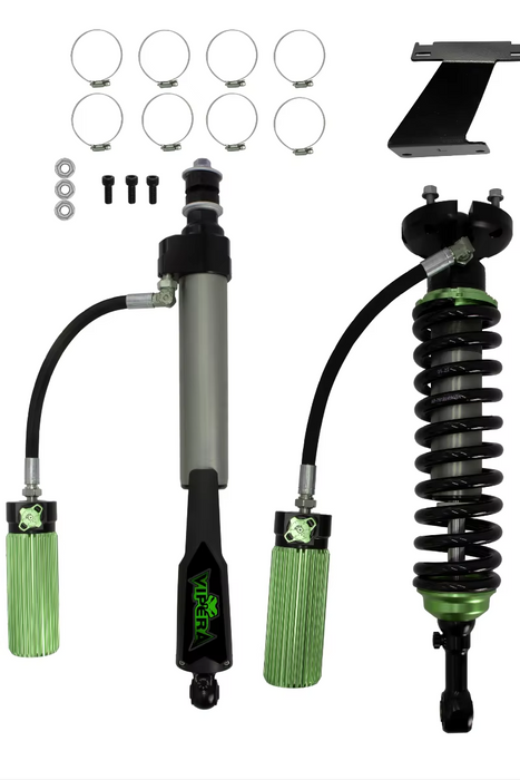 TANK 300 Single-Circuit Bidirectional Adjustable Nitrogen Shock Absorber 2-3.5" Lift Kit Body Control Fits Roads Protects Parts Color Custom