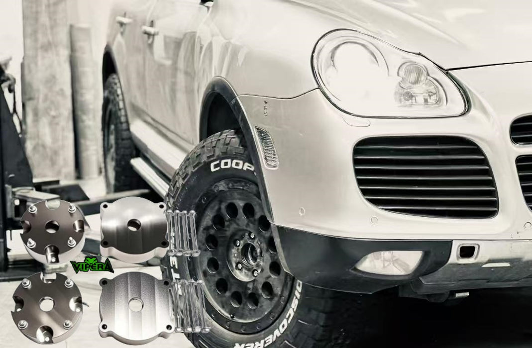 1.5–3 Inch Lift Kit Spacers for Porsche Cayenne 955 / 957 / 958 – Durable Suspension Lift for Air & Coil Spring Models | Vipera