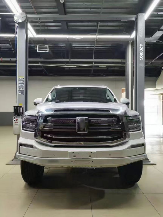 Tank500 Stamped Competition Half Front Bumper with Built-in Winch Bracket Enhanced Off-Road Functionality