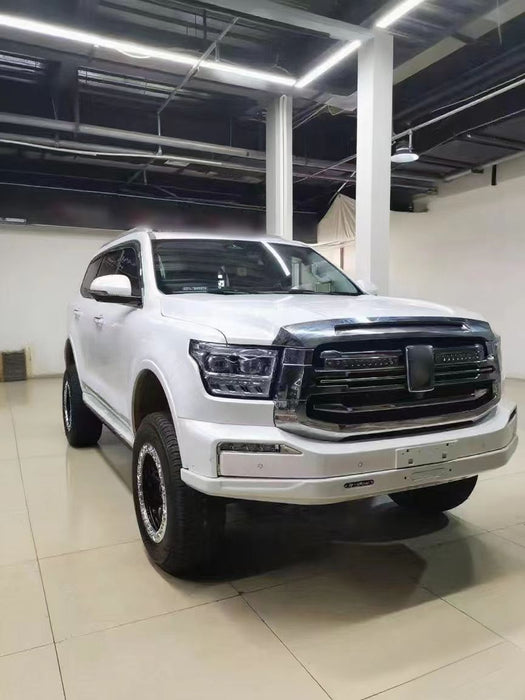 Tank500 Stamped Competition Half Front Bumper with Built-in Winch Bracket Enhanced Off-Road Functionality
