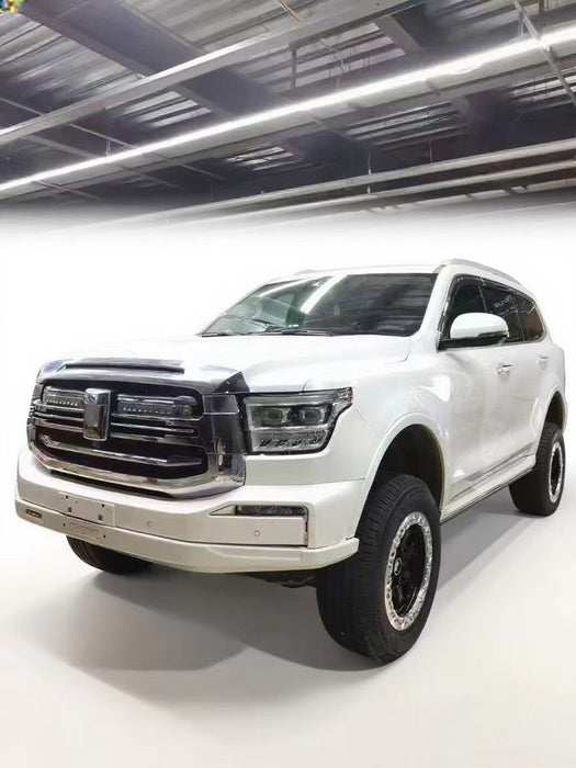 Tank500 Stamped Competition Half Front Bumper with Built-in Winch Bracket Enhanced Off-Road Functionality