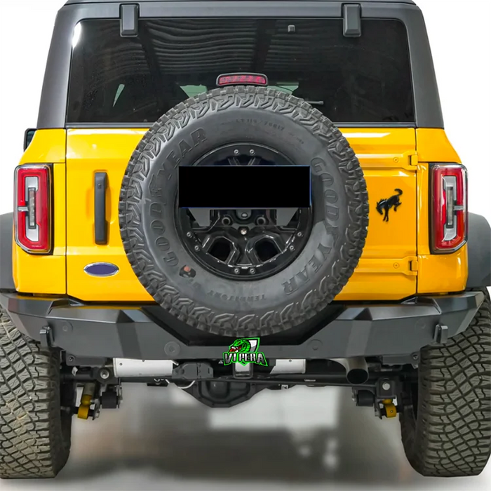 Ford Bronco Rear Bumper - Heavy-Duty Metal Off-Road Bumper