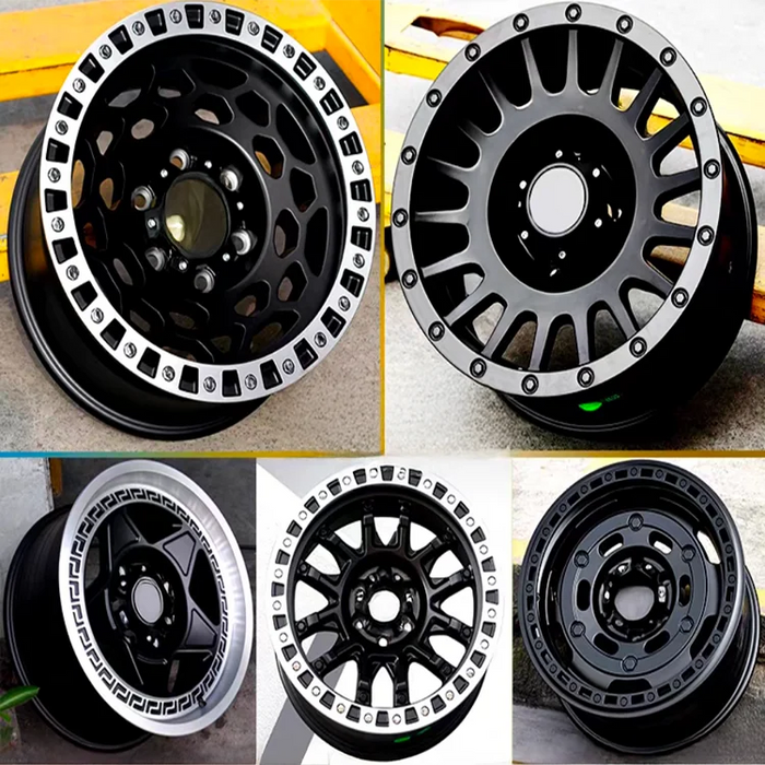 Off-road Run-flat Wheel Rims 16/17/18 Inches Compatible with Tank 300, Jeep Wrangler, BJ40L, Great Wall Pao, ICAR 03
