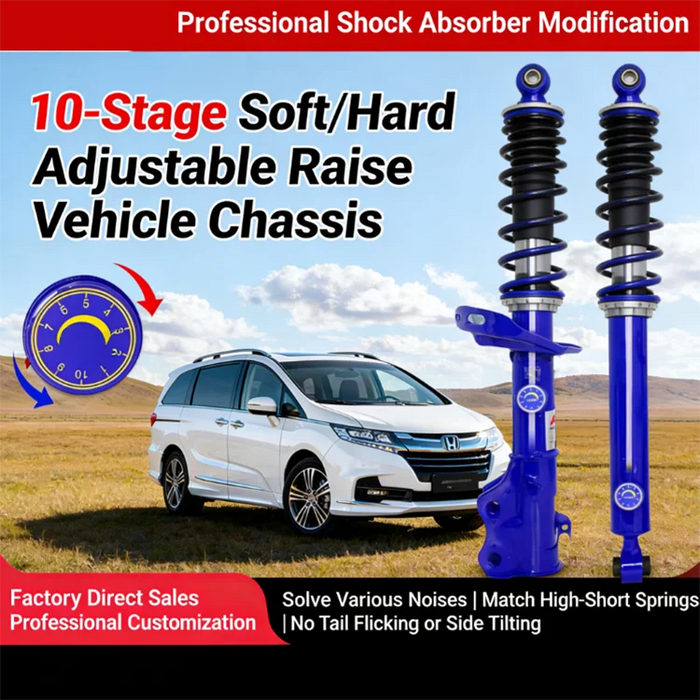 Adjustable Lifted Off-road Shock Absorbers & Springs for Great Wall Haval H8/H9/H7L/H6S | Upgrade & Modification Parts