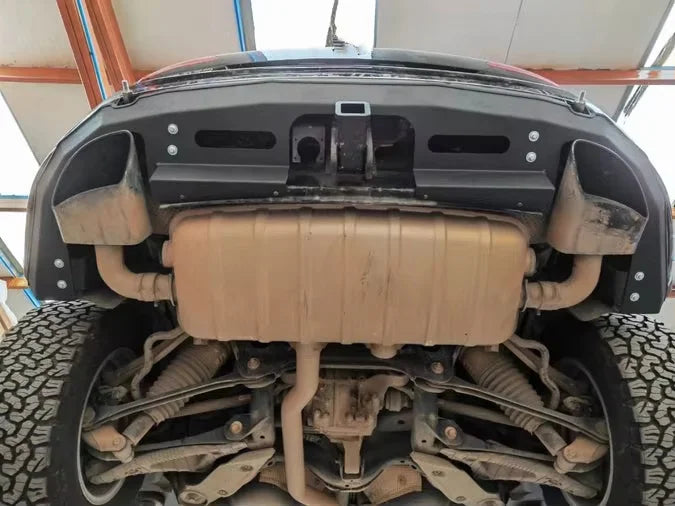 the Touareg T3 Offroad Spare Tire Swing Out Carrier
