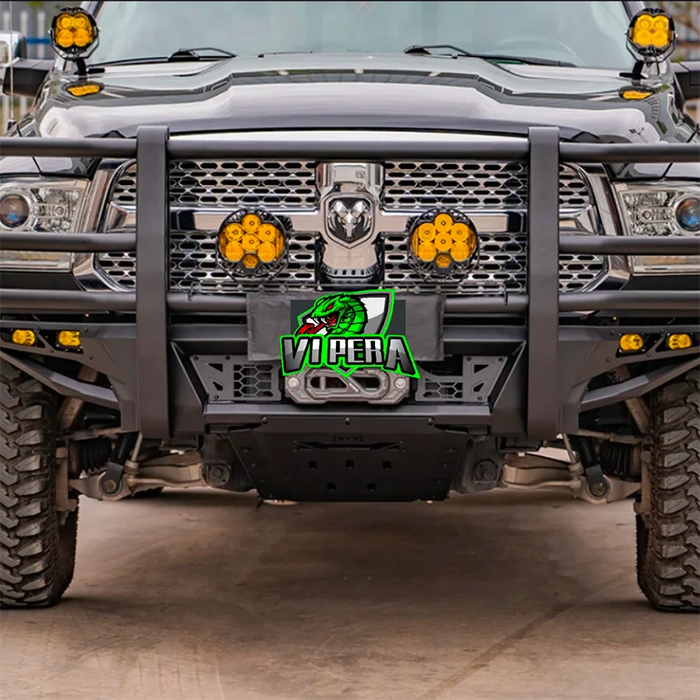 Vipera Bull Bar Front Bumper for Ram Metal Off-Road Protection