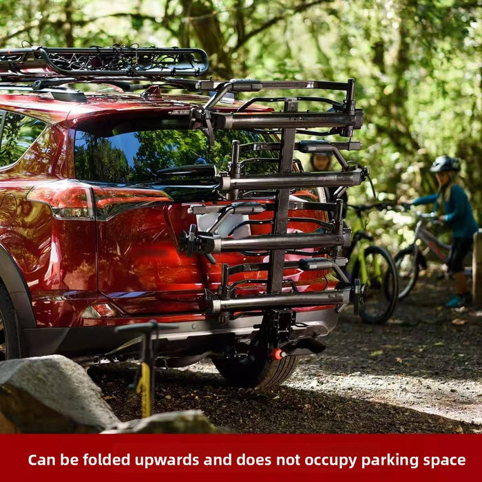 New Condition Lift-Type Bicycle Rack Holdup Car Rear Trailer Hook for Square Mouth Mountain Bike and Road Car