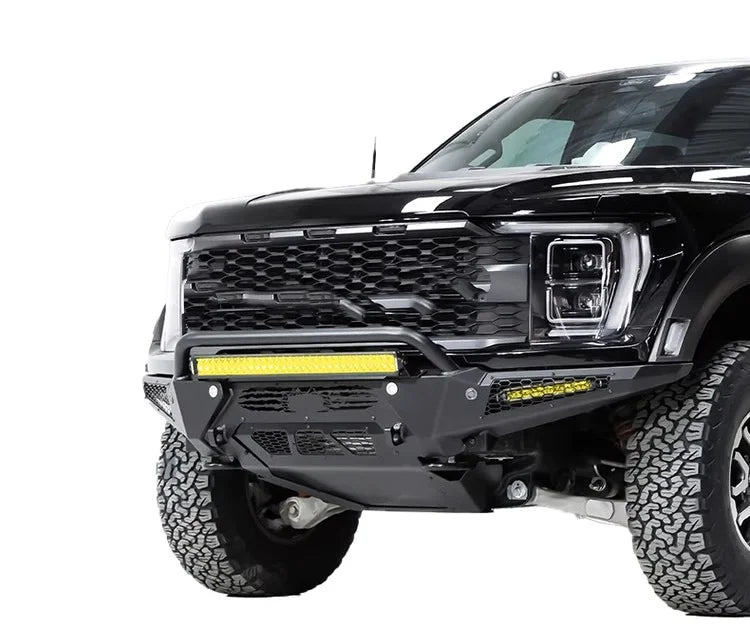 High Quality New Off-Road Crash Front Guard with Light Mount  for F-150 Raptor