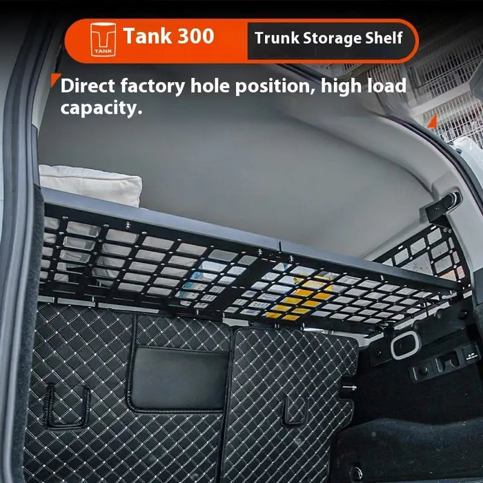 Tank 300 Aluminum Alloy Storage Rack Modified Luggage Compartment Expandable Net - Car-Specific Side Window, Trunk & Roof Rack