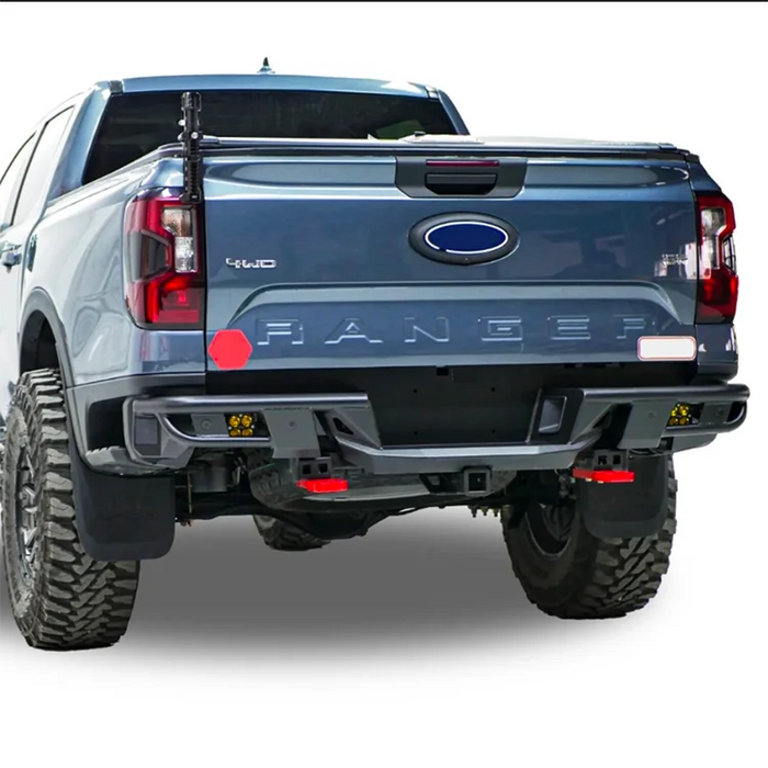 FORD RANGER Sand Driving Tubular Double Rear Bumpers, Metal Rear Bumper, Modified High-Quality Wear-Resistant Protection Upgrade & Installation