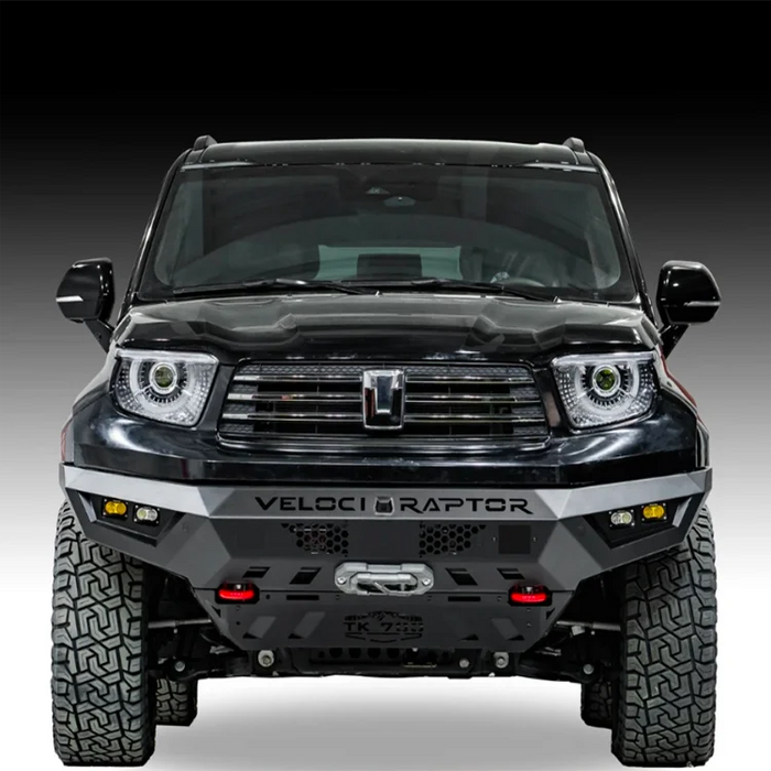 Tank 700 Hennessey Winch-Style Front Bumper, Metal Bumper, Hennessey Front Bumper with Winch Mount, Front Off-Road Bumper
