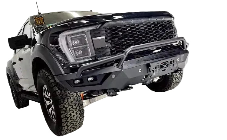 High Quality New Steel Black Winch Front Bumper for F-150 Raptor