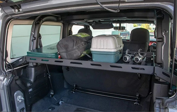Suitable for Wrangler JK JL 2007-2024 Trunk Rack Luggage Rack Iron/aluminum Thickening Type