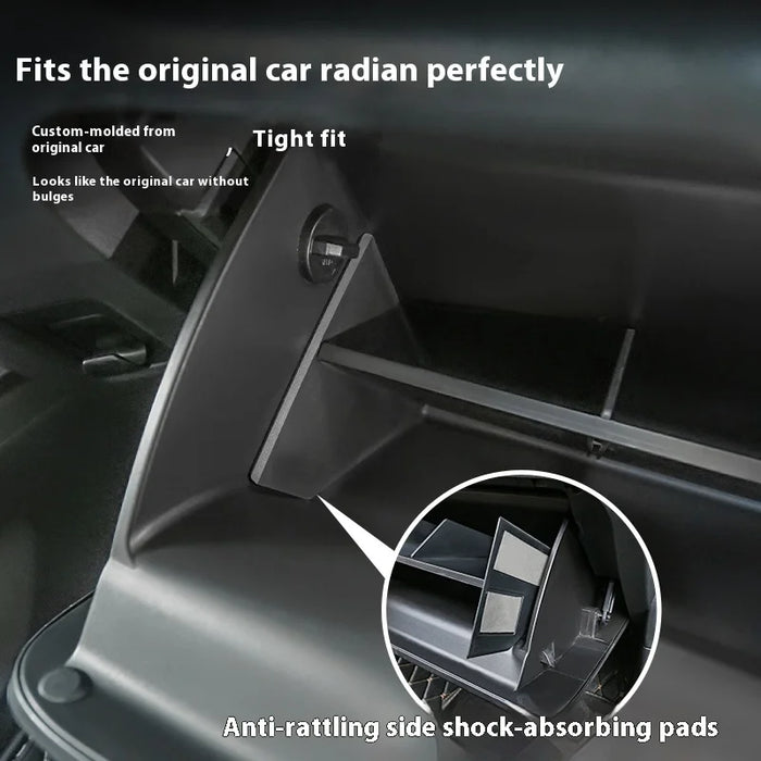 Passenger Side Glove Box Storage Divider Dedicated Interior Accessory for Tank 300 Made of Durable Plastic