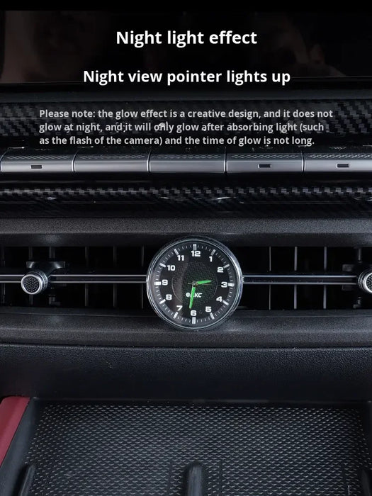 2025 Model Tank 300 In-Car Quartz Watch with Central Control Modified Illuminated Clock Accessory for Vehicle Interior