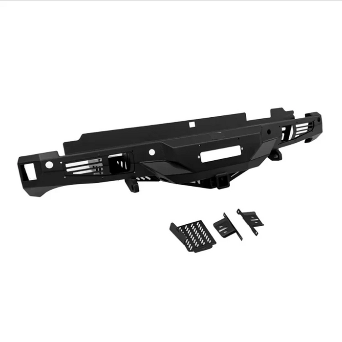 Ford Ranger Rear Bumper, Anti-Collision Rear Bumper, Bumper with Winch Mount, Trail Edition Modified Winch Rear Bumper