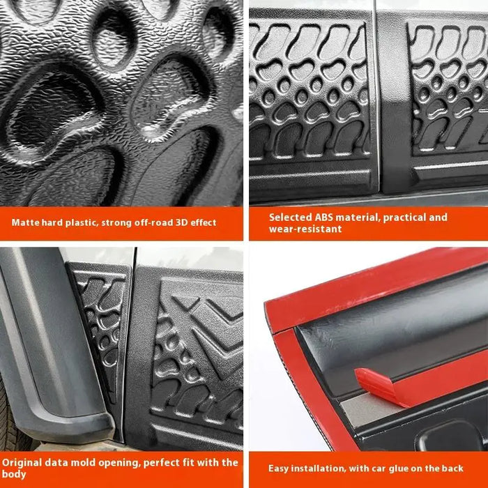 Tank 300 Exterior Body Guard Plate Modified Door Scraper Anti-Collision Strip Off-Road Accessories External Parts