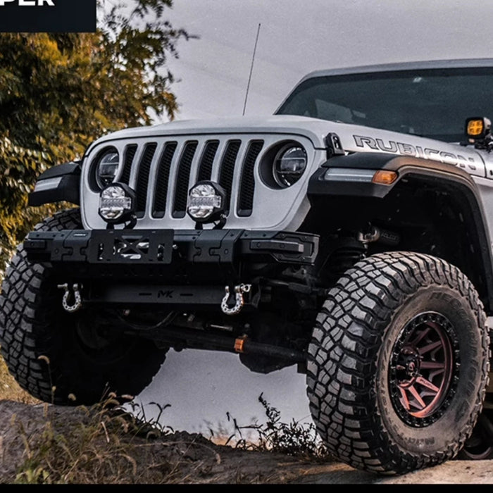 Vipera Industrial Wrangler JL Steel Front Bumper - Starship Series