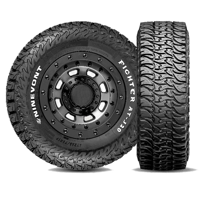 NINEVONT 4x4 SUV Good Quality All-terrain Car Tyres Specification Model LT265/60R18 Speed Level 119/116R PR10 FIGHTER AT-J20