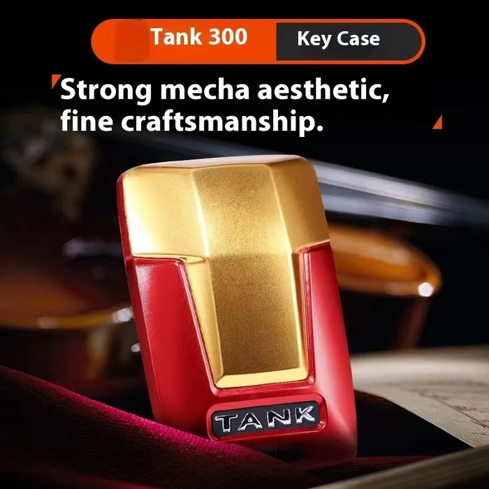 Tank 300 400 500 Modified Iron Man Design Special Vehicle Key Alloy Key Case