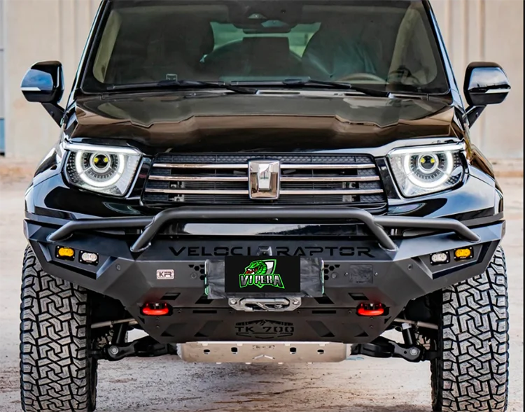 Tank 700 Modified Front Bumper, Hennessey Bull Bar Front Bumper, TANK Winch-Style Front Bumper, Anti-Collision Front Bumper