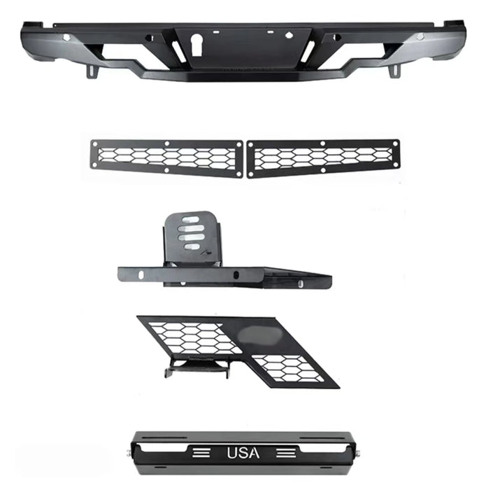 Vipera Rear Bumper For 2022-2025 Ford F-150 Raptor | Strong Off-Road Protection