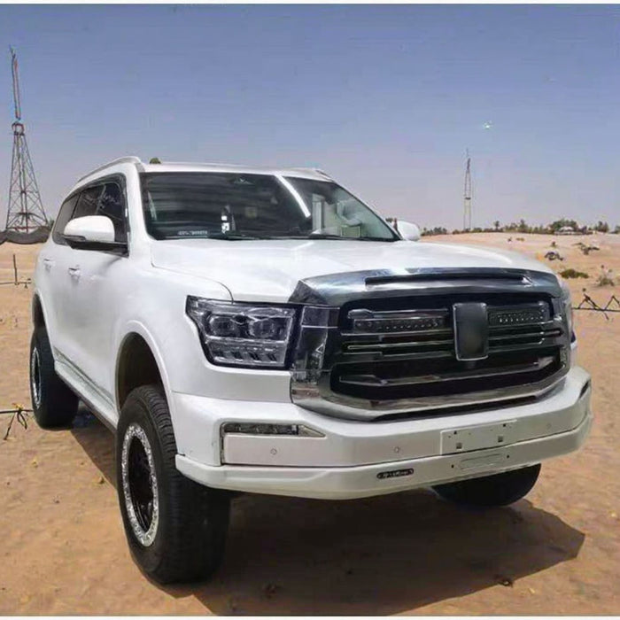 Tank500 Stamped Competition Half Front Bumper with Built-in Winch Bracket Enhanced Off-Road Functionality