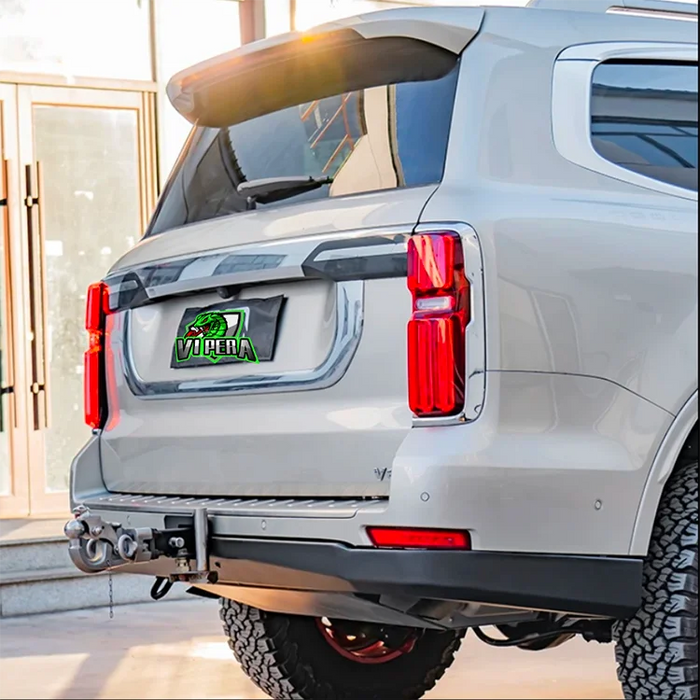 Tank 500 Half-Height Rear Bumper, TANKE Protective Bumper, Half-Width Rear Bumper, Off-Road Modified Rear Bumper, HI4T Rear Bumper