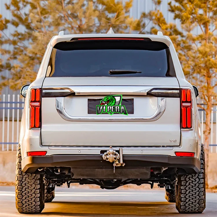 Tank 500 Half-Height Rear Bumper, TANKE Protective Bumper, Half-Width Rear Bumper, Off-Road Modified Rear Bumper, HI4T Rear Bumper