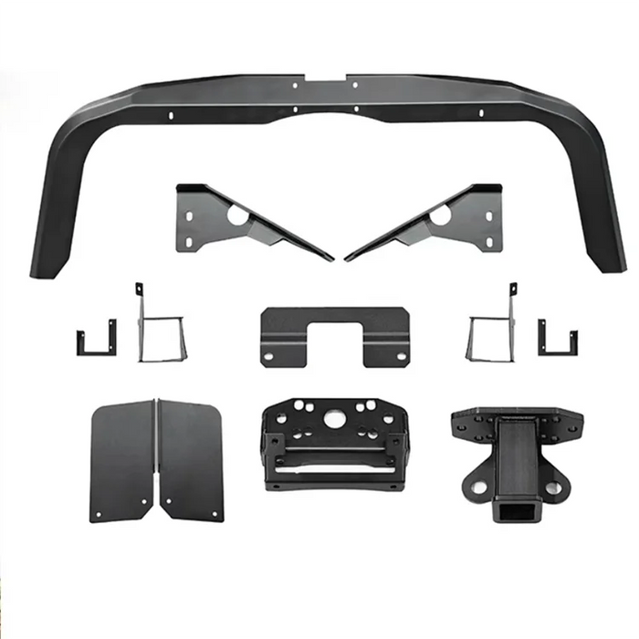 Tank 500 Half-Height Rear Bumper, TANKE Protective Bumper, Half-Width Rear Bumper, Off-Road Modified Rear Bumper, HI4T Rear Bumper