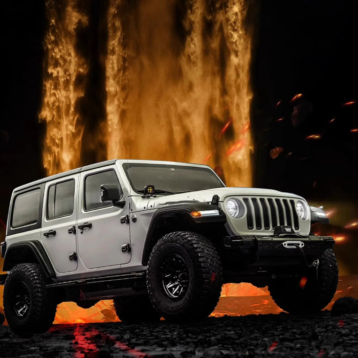 Vipera Industrial Wrangler JL Steel Front Bumper - Starship Series