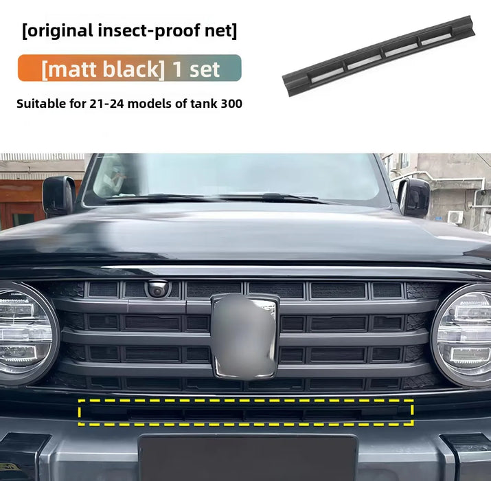 Tank 300 Front Grille Bug Screen Modification Mosquito Proof Catnip Sun Visor Wind Bug Deflector Air Conditioning Radiator