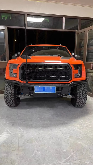 Vipera Heavy-Duty Steel Black Front Bumper For Ford F-150 Raptor | High Quality Off-Road Protection