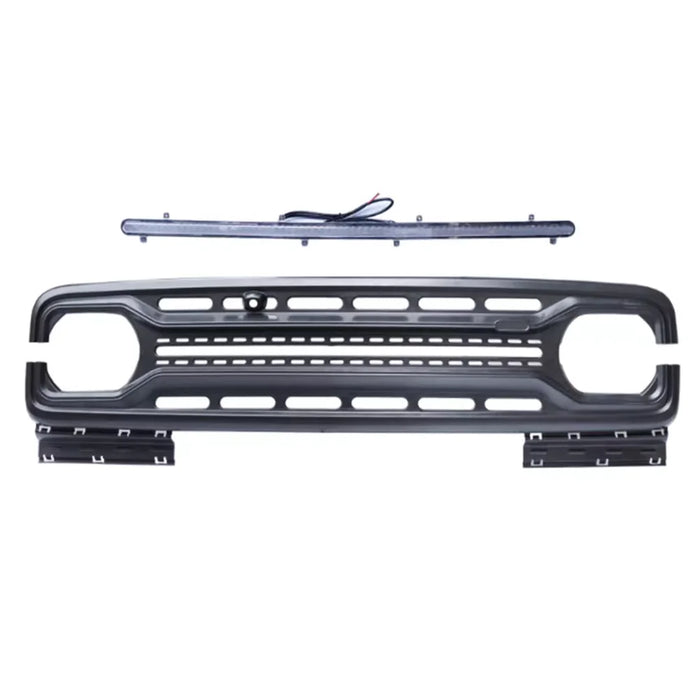 VIPERA for GWM TANK 300 GEEA TRON Front Grille LED Yellow Light Decoration Off-road Modification Grille Accessories