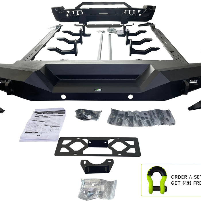 Tank300 Front and Rear Side Bars Pillager Bumper