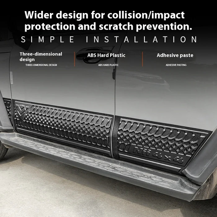 Tank 300 Exterior Body Guard Plate, Modified Door Scraper & Anti-Collision Strip - Off-Road External Accessories