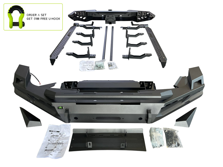 WEY Tank300 Front and Rear Side Bars Pillager Bumper Buy a Set Get 199USD Free U-HOOK