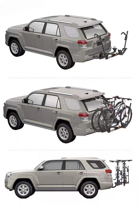 New Condition Lift-Type Bicycle Rack Holdup Car Rear Trailer Hook for Square Mouth Mountain Bike and Road Car