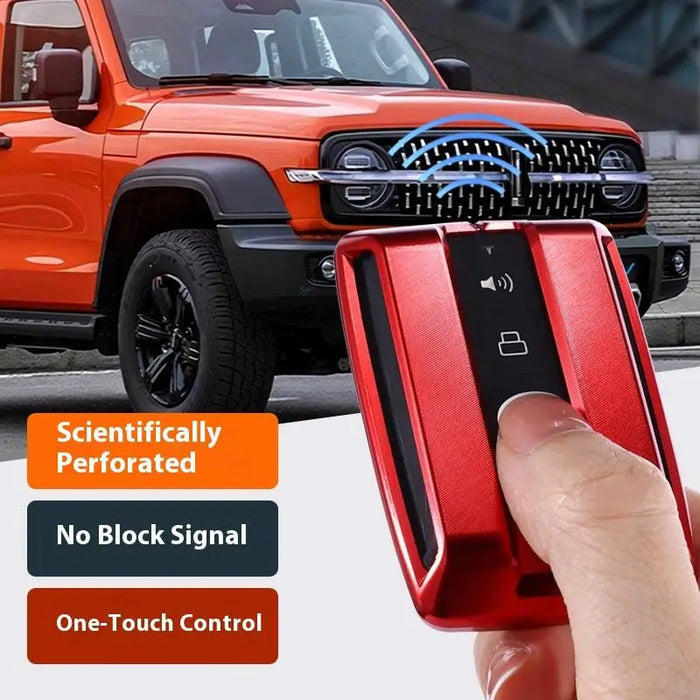 Tank 300 400 and 500 Modified Iron Man Design Special Vehicle Key Alloy Key Case