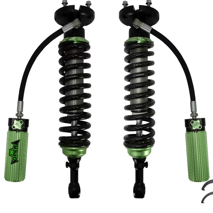 Wrangler Monotube 2-Way Nitrogen Shock Absorber 2-3.5 Inch Lift Kit - Superior Body Control, Road Protection, Customizable Color Auto Parts