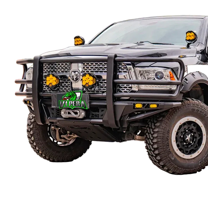 Vipera Bull Bar Front Bumper for Ram Metal Off-Road Protection