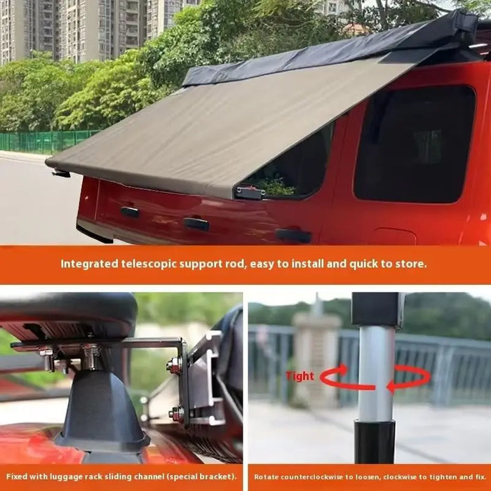 Tank 300 Side Tent Camping Self-Driving Off-Road Sun Protection & Rainproof Dedicated Vehicle Awning
